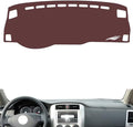 Leather Dashboard Cover Compatible with Suzuki Liana（no Clock） 2011-2013，Dash Cover, Non-Slip Dash Cover, Dash mat Dashboard Cover, Interior Dash Covers