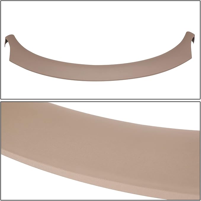 DNA MOTORING Dash Cover Overlay Compatible with 95-05 Cavalier, Medium Neutral/Tan Dash Board Cover Cap Bezel, ZTL-Y-0236