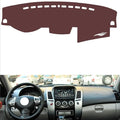 Leather Dashboard Cover Compatible with Mitsubishi Pajero Sport (High Screen)，Dash Cover, Non-Slip Dash Cover, Dash mat Dashboard Cover, Interior Dash Covers