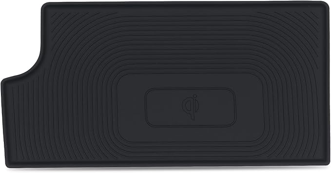Car Wireless Charger Silica Gel Pad Suitable for 2016-2023 Toyota Tacoma Mobile Phone Charging Non-Slip Mat Interior Modification Accessories (Wireless Charger Pad -Not a Charging Device)