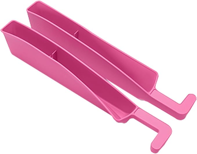 Edotim Car Seat Gap Filler, Seat Gap Organizer with Phone Holder, Car Seat Accessories, Car Organizer Fit SUV Truck-2PCS Pink