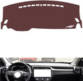 Leather Dashboard Cover Compatible with MG ZS，Dash Cover, Non-Slip Dash Cover, Dash mat Dashboard Cover, Interior Dash Covers