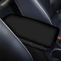 Pure Black Auto Center Console Armrest Cushion Cover Universal Fit for Sedan, Van, SUV, Truck Car Accessories