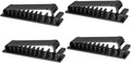 DOITOOL 4pcs Adjustable Self-Adhesive Cable Organizer for Efficient Office Car for Charging Cords USB