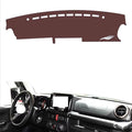 Leather Dashboard Cover Compatible with Suzuki Jimny 2019-2024 ，Dash Cover, Non-Slip Dash Cover, Dash mat Dashboard Cover, Interior Dash Covers