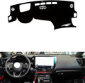 leather dashboard cover Compatible with LEX NX (HUD 2022-2024，dash cover（black）