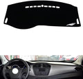 leather dashboard cover Compatible with MG GS (Half covered) 2015-2016，dash cover（black）