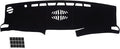 TUCAREST Dash Cover Fit for 2014 2015 2016 2017 2018 2019 2020 2021 Le-xus GX460 Nonslip Car Dash Board Mat Sunshade No-Glare and Slip Pad Carpet Sunshield Protector (Without HUD) Flannel Black