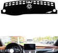 leather dashboard cover Compatible with Mercedes CLS 2010-2017，dash cover（black）