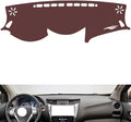 Leather Dashboard Cover Compatible with Nissan NAVARA，Dash Cover, Non-Slip Dash Cover, Dash mat Dashboard Cover, Interior Dash Covers