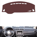 Leather Dashboard Cover Compatible with Mitsubishi ASX 2020，Dash Cover, Non-Slip Dash Cover, Dash mat Dashboard Cover, Interior Dash Covers