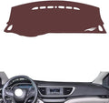 Leather Dashboard Cover Compatible with Buick Excelle 2015-2017，Dash Cover, Non-Slip Dash Cover, Dash mat Dashboard Cover, Interior Dash Covers