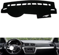 leather dashboard cover Compatible with VW Lavida 2014-2017，dash cover（black）