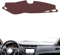 generic leather dashboard cover Compatible with Cadillac XTS (HUD，dash cover, Non-Slip Dash Cover, Dash mat Dashboard Cover, Interior Dash Covers, brown