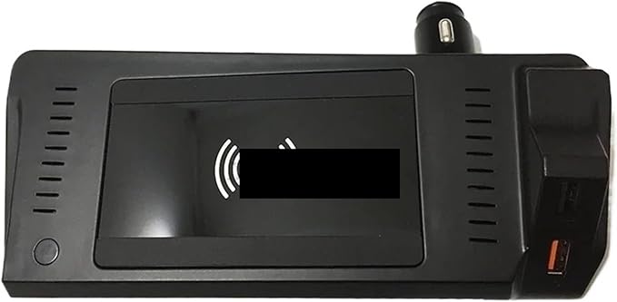 Phone Holder 15W Car Wireless Charging Fit for Audi A4 B9 S4 RS4 A5 2017 2021 Fast Charger Mobile Holder USB Multi Port Accessories Practical, Carbon fiber pattern Red