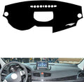 leather dashboard cover Compatible with Renault FLUENCE（navigation），dash cover（black）