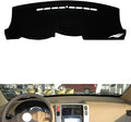 leather dashboard cover Compatible with HyundaiHyundai Tucson 2006-2013，dash cover（black）