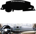 leather dashboard cover Compatible with Toyota Highladner 2009-2014，dash cover（black）
