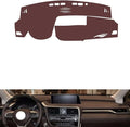 Leather Dashboard Cover Compatible with LEX RX (NO HUD 2016-2019，Dash Cover, Non-Slip Dash Cover, Dash mat Dashboard Cover, Interior Dash Covers