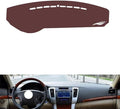 generic leather dashboard cover Compatible with HyundaiHyundai Sonata，dash cover, Non-Slip Dash Cover, Dash mat Dashboard Cover, Interior Dash Covers, brown