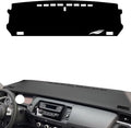 leather dashboard cover Compatible with HONDA LIFE，dash cover（black）
