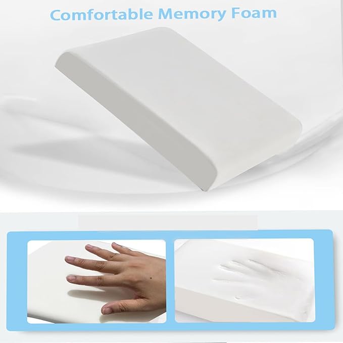 Car Armrest Pad for Porsche Macan 2014 2015 2016 2017 2018 2019 2020 2021 2022 2023 2024 Memory Cotton Armrest Box Pad Center Console Scratch Pad Box Cushion Protector,Black