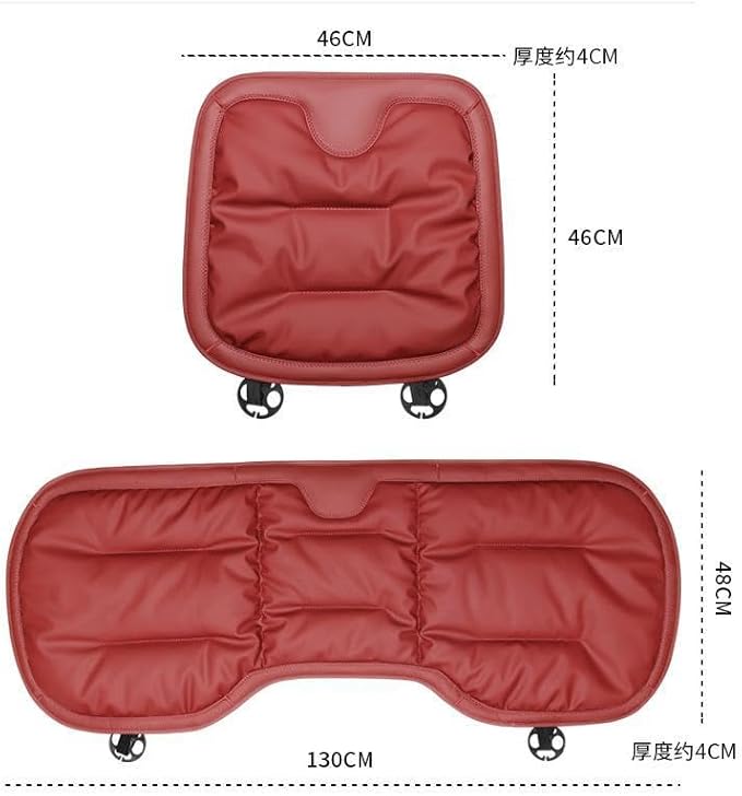 Car Seat Cushion, Personalized Lumbar Support Cushion, Custom Pain Relief Seat Cushion for Long Driving, Car, Office or Home Chair (1PC-Back Seat-A)