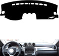 leather dashboard cover Compatible with Suzuki VITARA，dash cover（black）