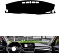 leather dashboard cover Compatible with KIA KX3 2020-2021，dash cover（black）