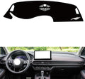 leather dashboard cover Compatible with HONDA ZRV，dash cover（black）
