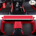 Custom Making Car Floor Mats Compatible with Audi BMW Mercedes-Benz Toyota Lexus Honda Infiniti Nissan Hyundai Kia All Models 2005-2026 (Black Beige and Red)