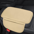 Arm Rest Pad Car for VW Routan 2008-2013, Car Center Console Cover Car Armrest Cushion Armrest Box Pad Car Accessories,Beige
