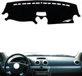 leather dashboard cover Compatible with Buick Excelle HRV，dash cover（black）