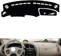 leather dashboard cover Compatible with Citroen Elysee 2004-2013，dash cover（black）