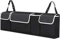 N/A/A /A Car Trunk Organizer, Car Trunk Organizer Collapsible Backseat, Backseat Trunk Organizer for SUV & Car - Hanging Organizer Foldable Cargo Storage Bag