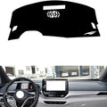 leather dashboard cover Compatible with VW ID.4 CROZZ (NO HUD，dash cover（black）