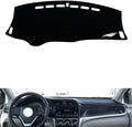 leather dashboard cover Compatible with HONDA Crider 2013-2017，dash cover（black）