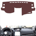 Leather Dashboard Cover Compatible with SubaruSubaru XV 2012-2017，Dash Cover, Non-Slip Dash Cover, Dash mat Dashboard Cover, Interior Dash Covers