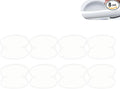 8PCS Car Door Handle Scratch Protector, Impact-Resistant & Anti-Aging TPU Door Handle Film, Self-Adhesive Waterproof Body Protective Film, Universal for Most Vehicles (Transparent)