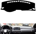 leather dashboard cover Compatible with HyundaiHyundai CELESTA 2017-2020，dash cover（black）