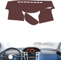 Leather Dashboard Cover Compatible with Toyota Yaris 2008-2011，Dash Cover, Non-Slip Dash Cover, Dash mat Dashboard Cover, Interior Dash Covers