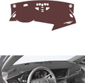Leather Dashboard Cover Compatible with Buick Envision S (Warning Light 2020-2023，Dash Cover, Non-Slip Dash Cover, Dash mat Dashboard Cover, Interior Dash Covers