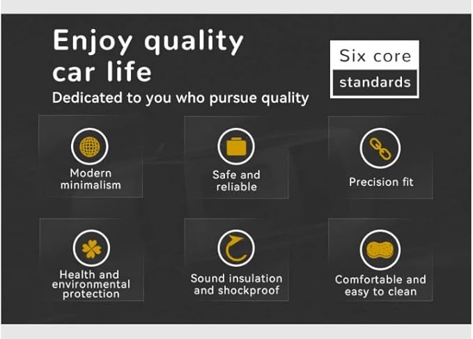 Custom Luxury Leather Black Car Floor Mats Upgrade Your Car's Interior All-Weather Protection for Cars, SUVs, Trucks Compatible with Automotive Mats (Black)