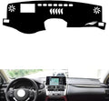 leather dashboard cover Compatible with LEX NX (HUD 2014-2020，dash cover（black）