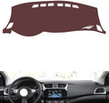 Leather Dashboard Cover Compatible with Nissan New sylphy 2012-2019，Dash Cover, Non-Slip Dash Cover, Dash mat Dashboard Cover, Interior Dash Covers