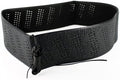Black Lace-On Steering Wheel Cover Grip Classic Stretch Accessory Auto Vehicle