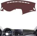 Leather Dashboard Cover Compatible with HyundaiHyundai LA Festa 2018-2021，Dash Cover, Non-Slip Dash Cover, Dash mat Dashboard Cover, Interior Dash Covers