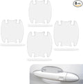 8 PCS Car Door Handle Protector, Scratch-Resistant Elastic Door Bow Handle Protection Film, No-Trace Self-Adhesive Paint Guard Stickers, Universal for Most Cars (Transparent)