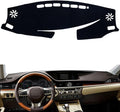 Flannel Dashboard Dash Cover Nonslip Car Dash Board Mat Compatible with Lexus ES ES350 ES300h XV60 2013-2018
