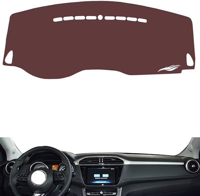 Leather Dashboard Cover Compatible with MG GS 2017-2019，Dash Cover, Non-Slip Dash Cover, Dash mat Dashboard Cover, Interior Dash Covers